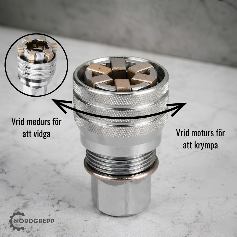 NordGrepp - Universalhylsan som greppar varje bult